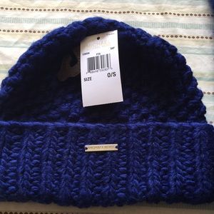Michael Kors knitted hat and scarf